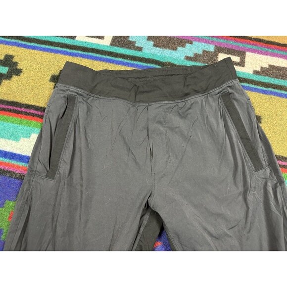 Lululemon Mens Great Wall Jogger Pants Cinch Ankle Obsidian Blk Gray - Picture 3 of 6